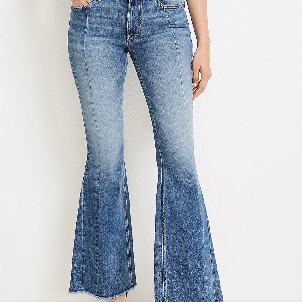 Maurices edgely flared jeans